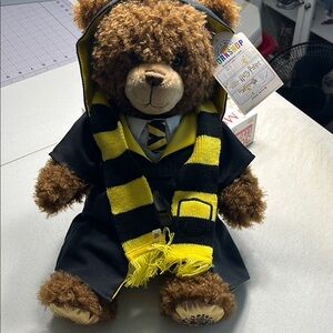 Build-A-Bear Harry Potter Teddy Bear with Hufflepuff robe